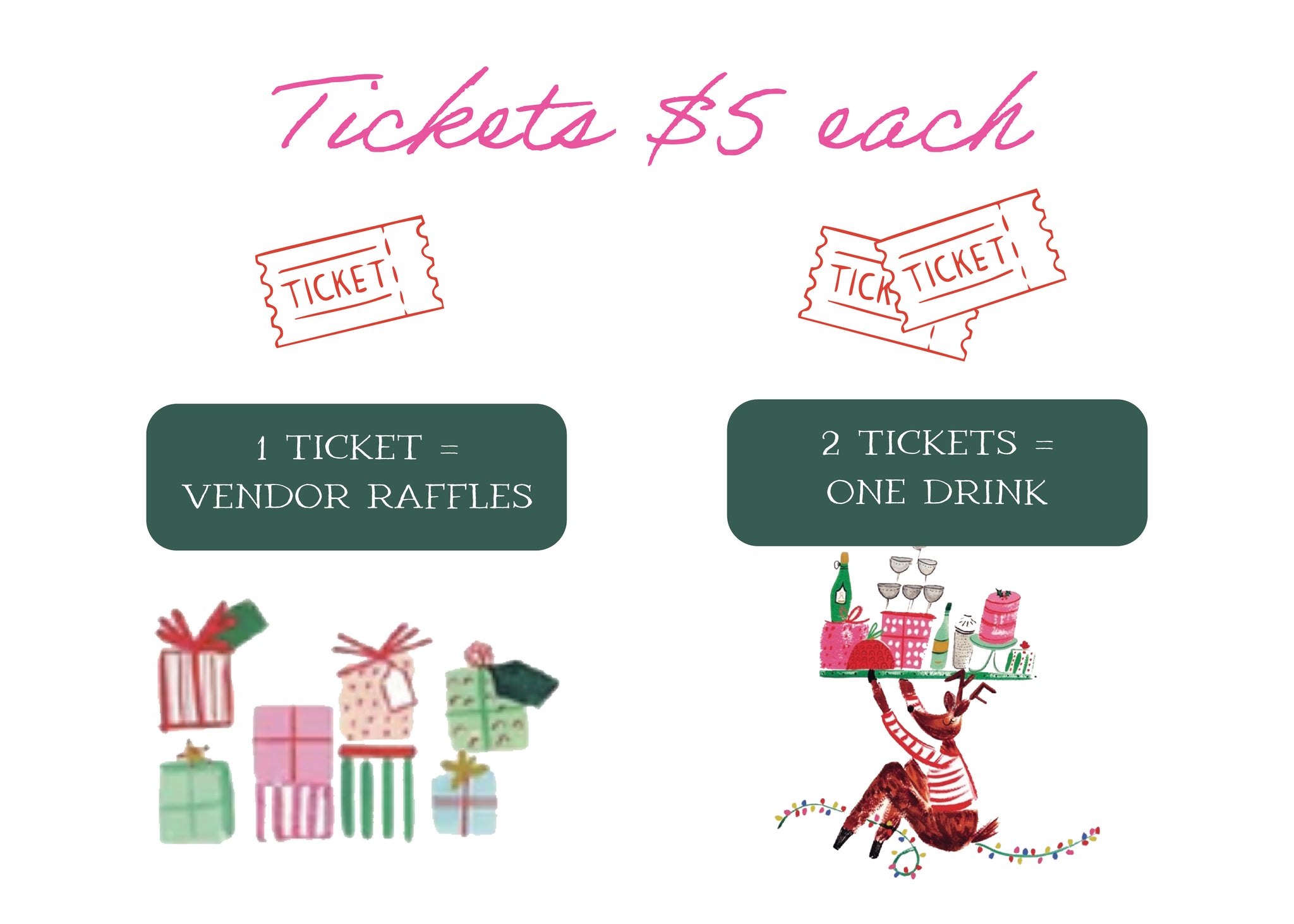 Christmas Tea 2025 - RAFFLE/DRINK TICKETS